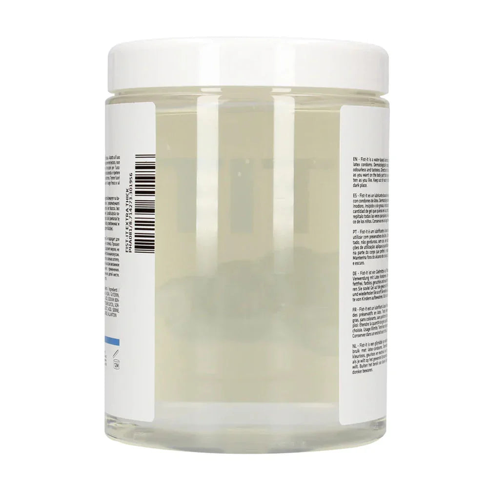 Pharmquests Fist-It Extra Thick - Thick Water Based Lubricant - 1000 ml Tub - Take A Peek
