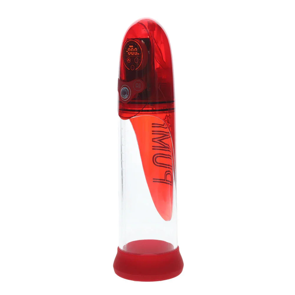 PUMPED Aqua-Pro Auto Pump - - /Clear USB Rechargeable AI-Enabled Submersible Auto Penis Pump - Take A Peek