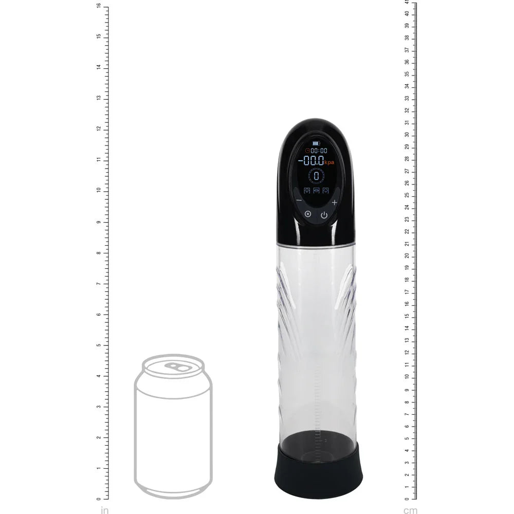 PUMPED CyberPulse Automatic Penis Pump - - /Clear USB Rechargeable Auto Penis Pump - Take A Peek