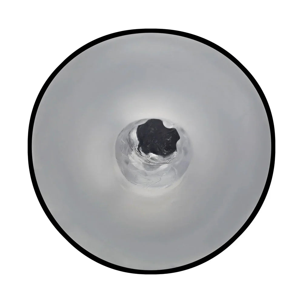 PUMPED SonicPull - Gunmetal - Gunmetal Grey/Clear USB Rechargeable Sucking And Vibrating Auto Masturbator - Take A Peek