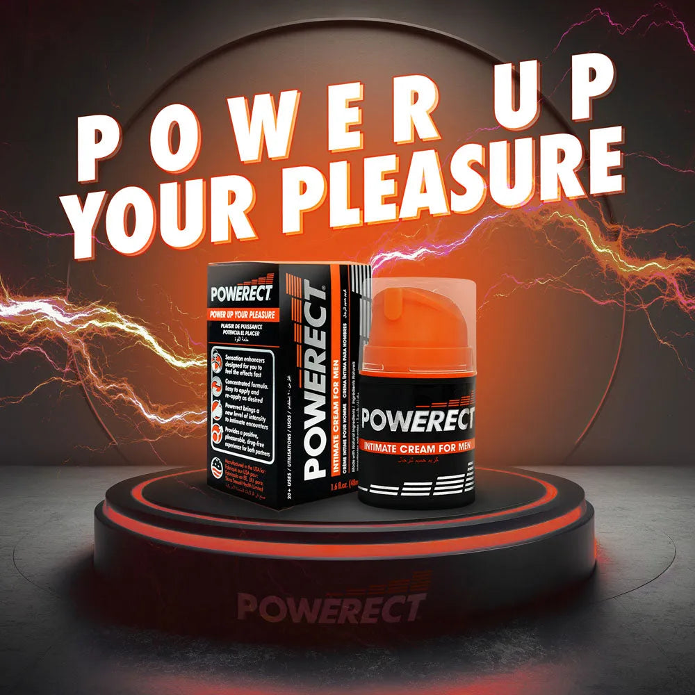 Powerect Intimate Cream - Enhancer Cream for Men - 48 ml Tube - Take A Peek