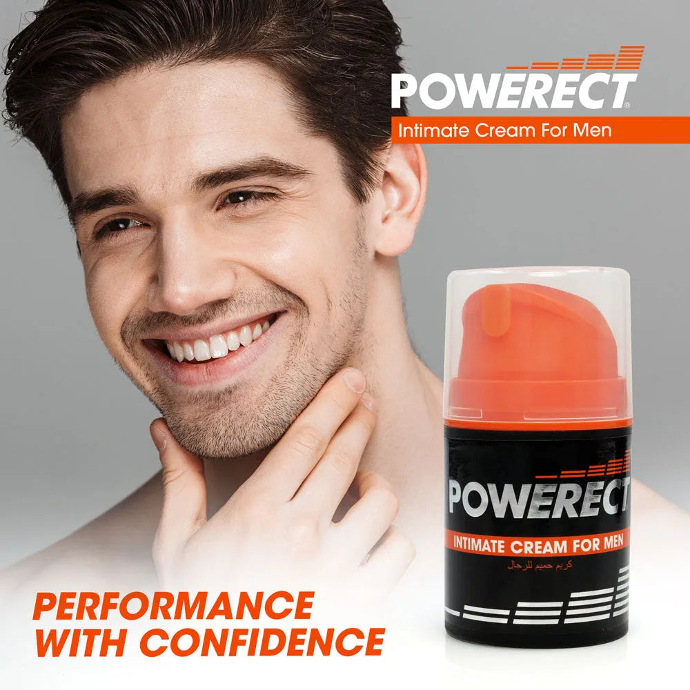 Powerect Intimate Cream - Enhancer Cream for Men - 48 ml Tube - Take A Peek