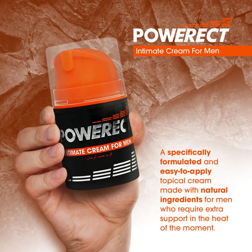Powerect Intimate Cream - Enhancer Cream for Men - 48 ml Tube - Take A Peek
