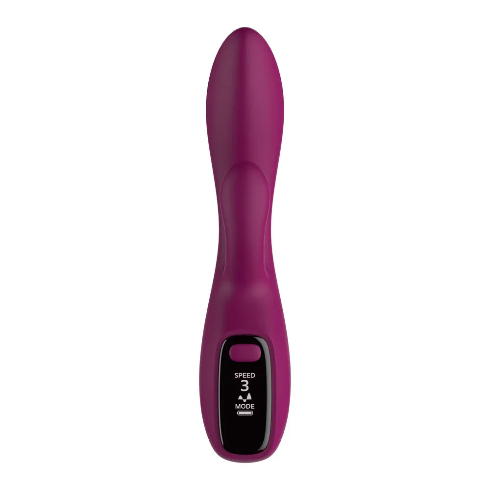Passion Play Rabbit vibrator with LED sc - - Take A Peek