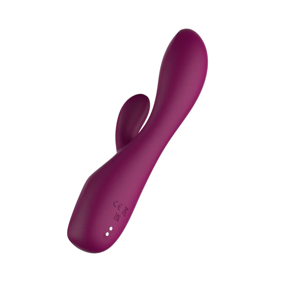 Passion Play Rabbit vibrator with LED sc - - Take A Peek
