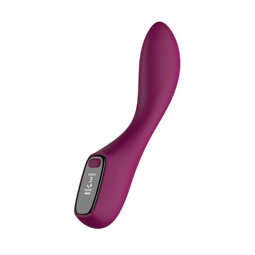 Passion Play G-spot vibrator with LED sc - - Take A Peek
