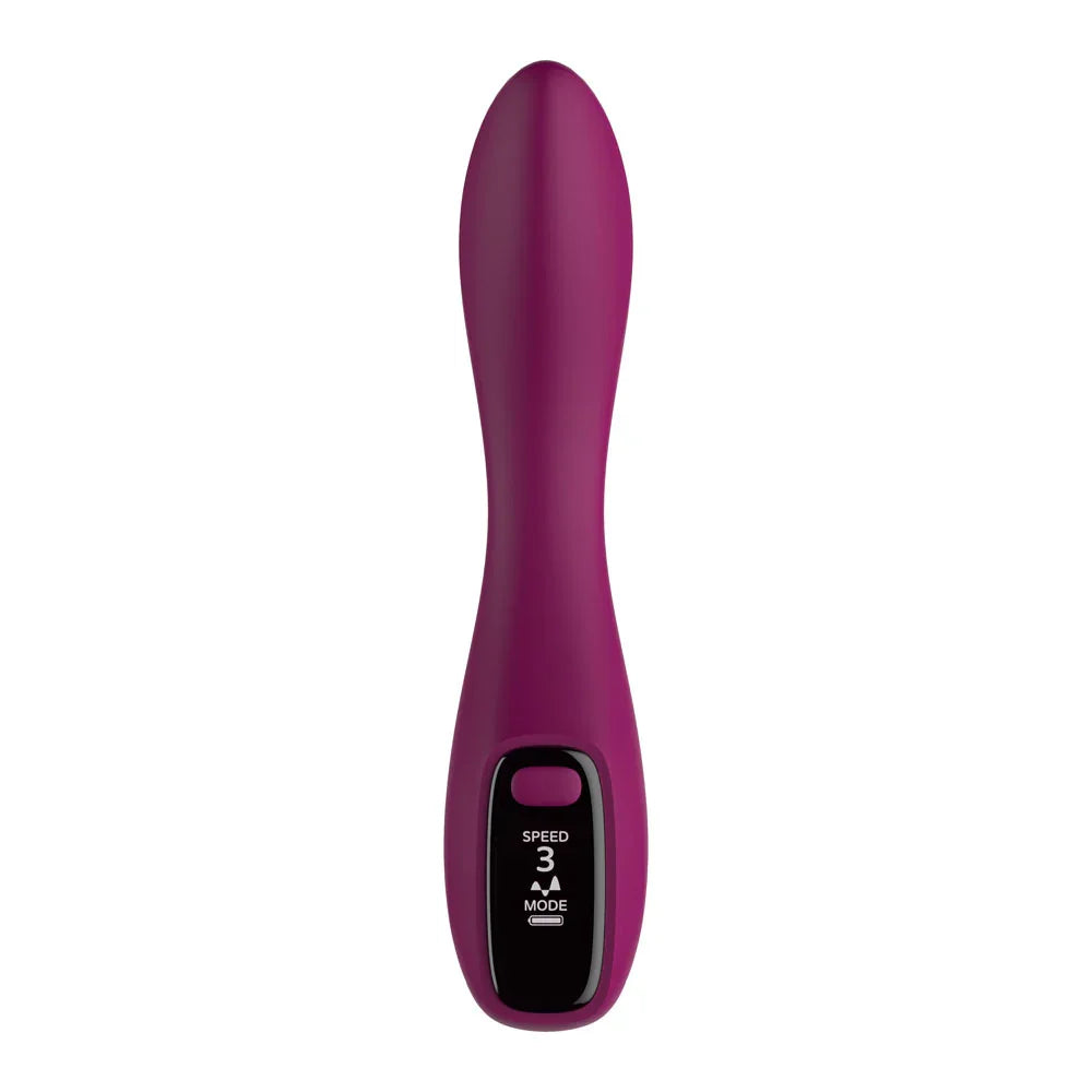 Passion Play G-spot vibrator with LED sc - - Take A Peek