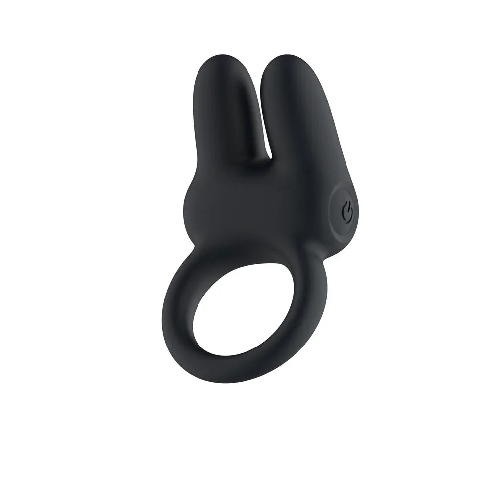 Passion Play Dual Motors Vibrating Cockring - USB Rechargeable Vibrating Cock Ring - Take A Peek
