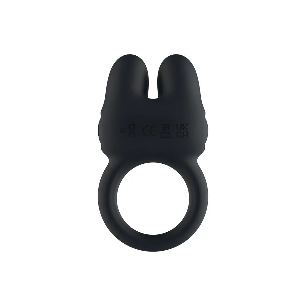 Passion Play Dual Motors Vibrating Cockring - USB Rechargeable Vibrating Cock Ring - Take A Peek