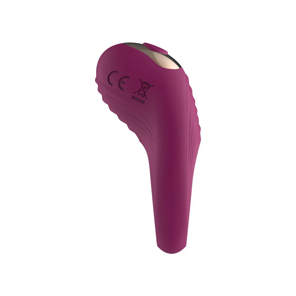 Passion Play Silicone Vibrating Cockring - USB Rechargeable Penis Ring - Take A Peek