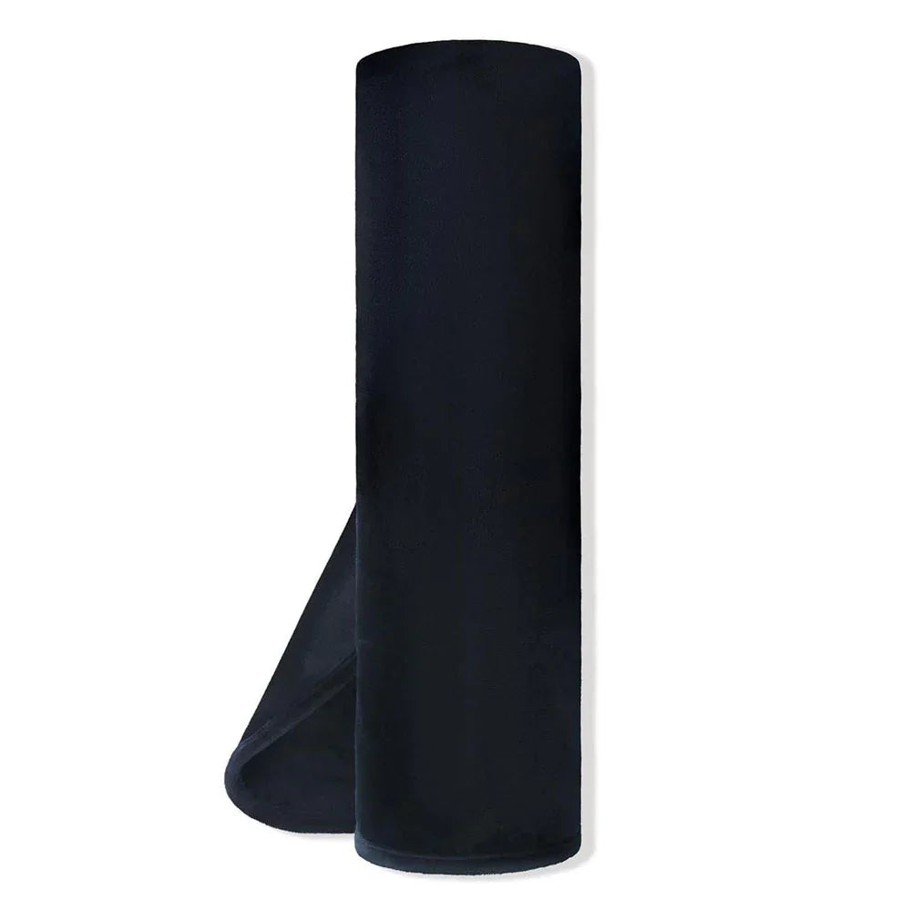 Whipsmart Waterproof Love Throw - Black Microvelvet Waterproof Blanket