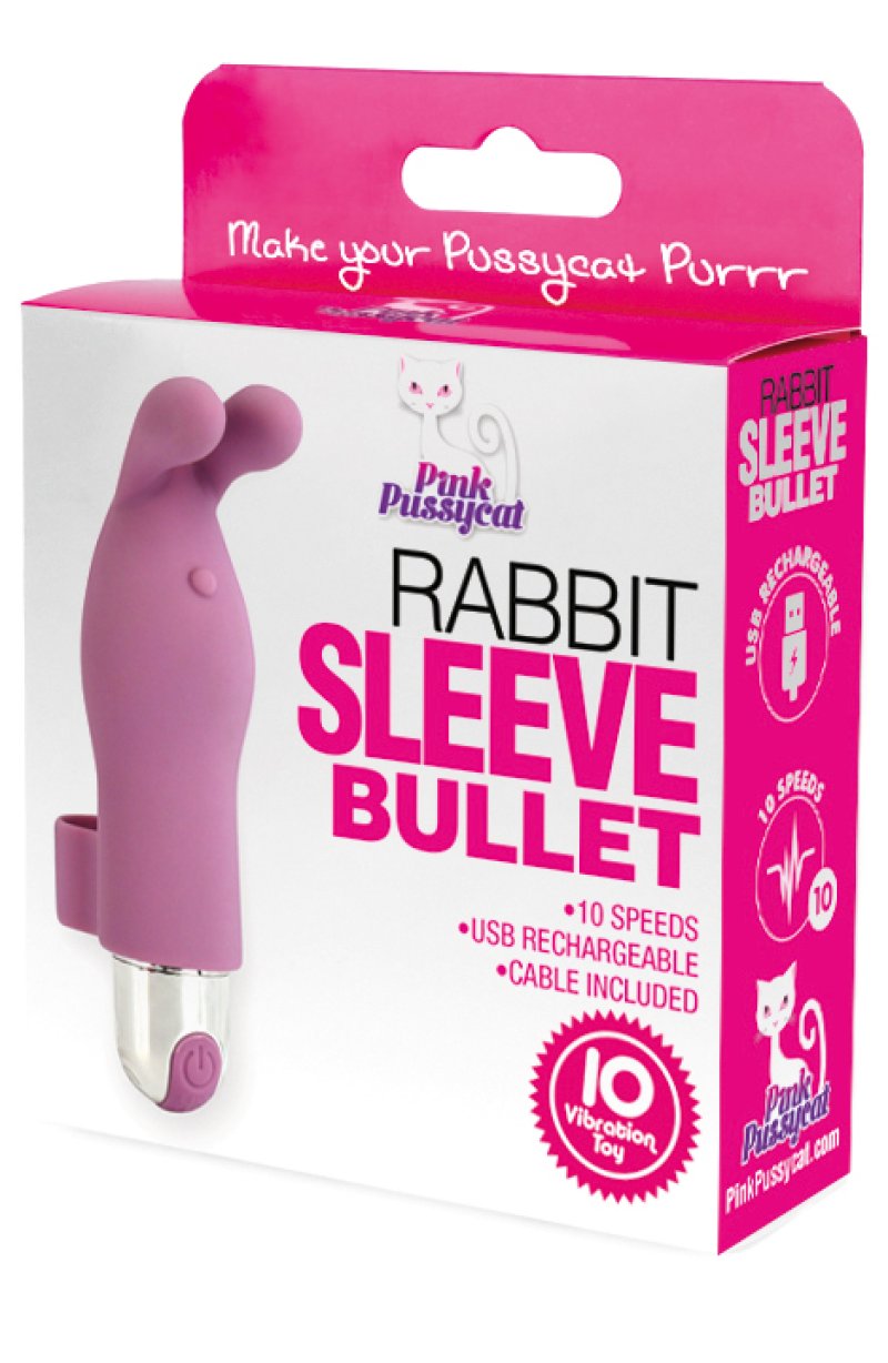 PINK PUSSYCAT RABBIT SLEEVE BULLET-PPRS