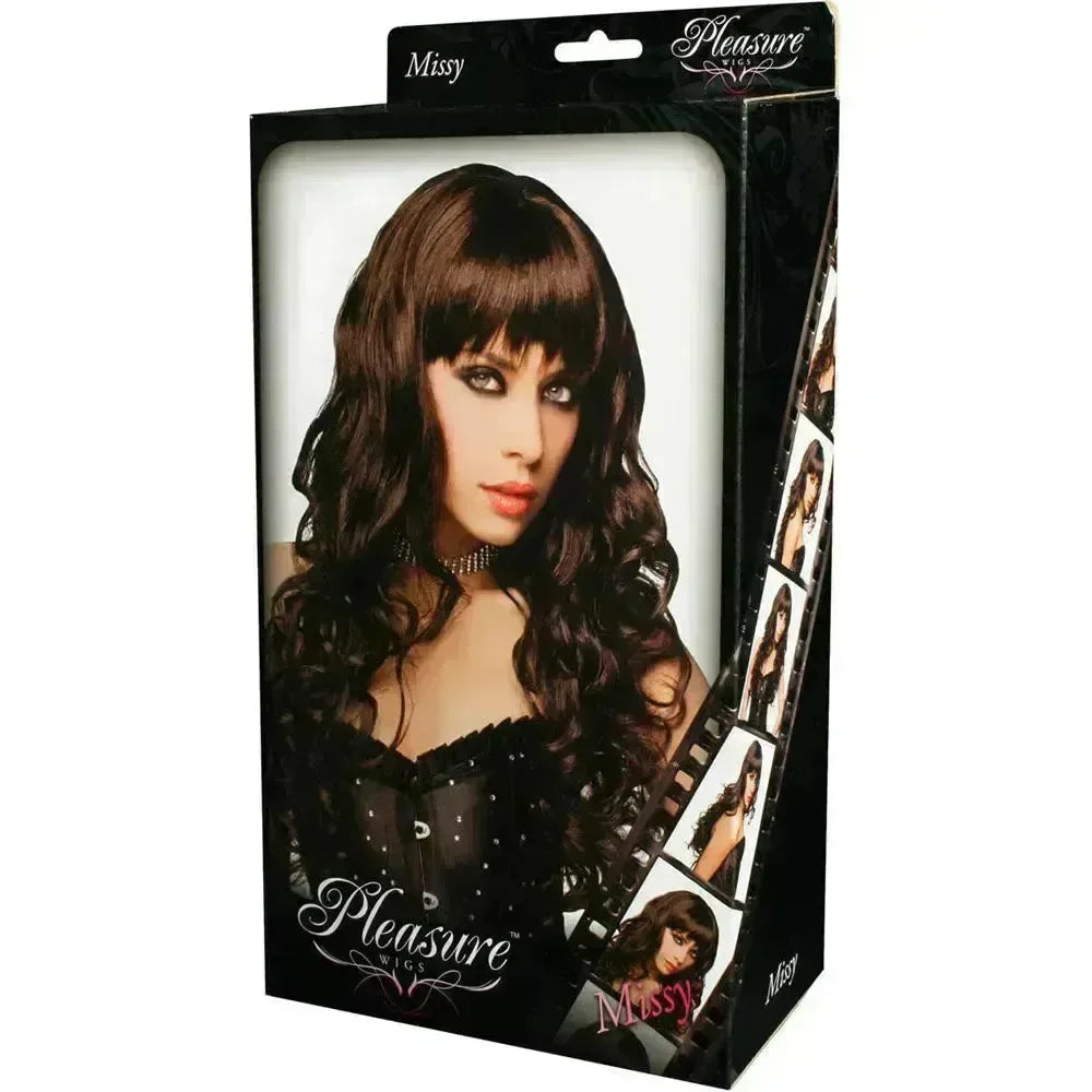 PLEASURE WIGS Missy - - Brunette Wig - Take A Peek