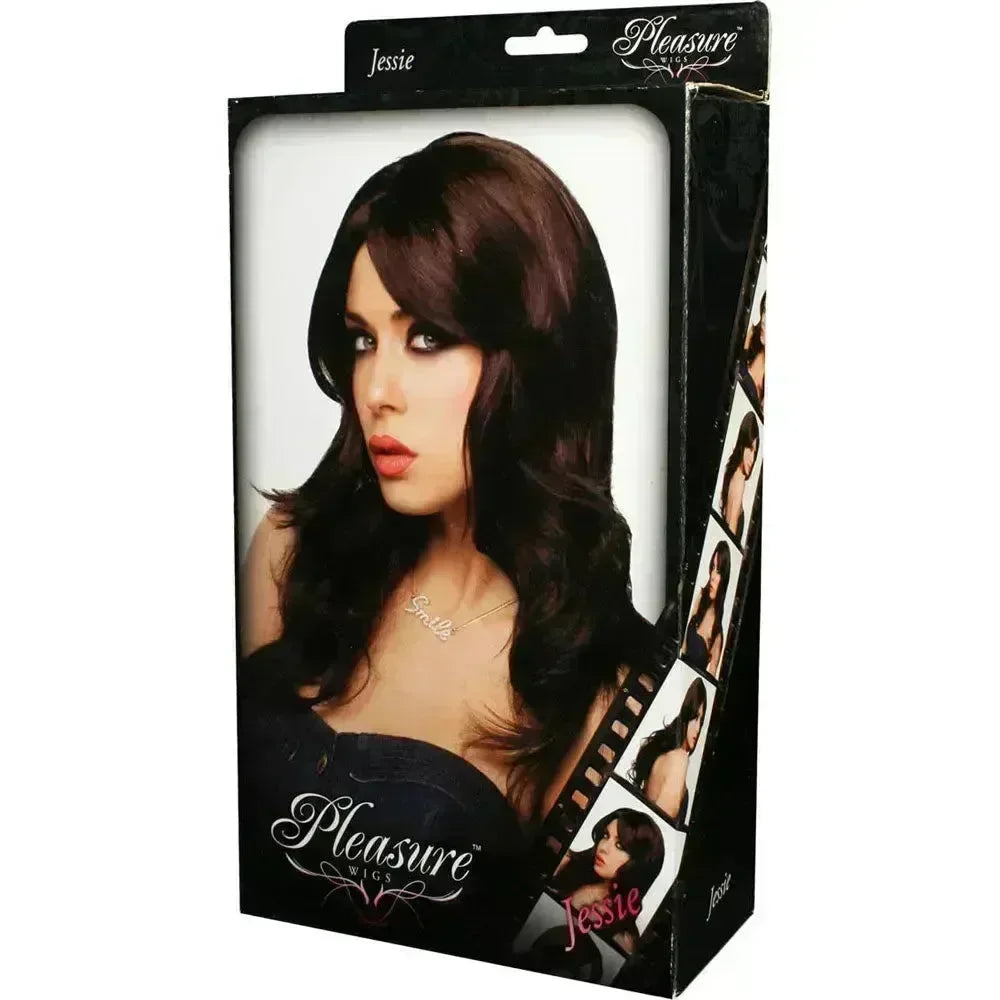 PLEASURE WIGS Jessie - - Brunette Wig - Take A Peek