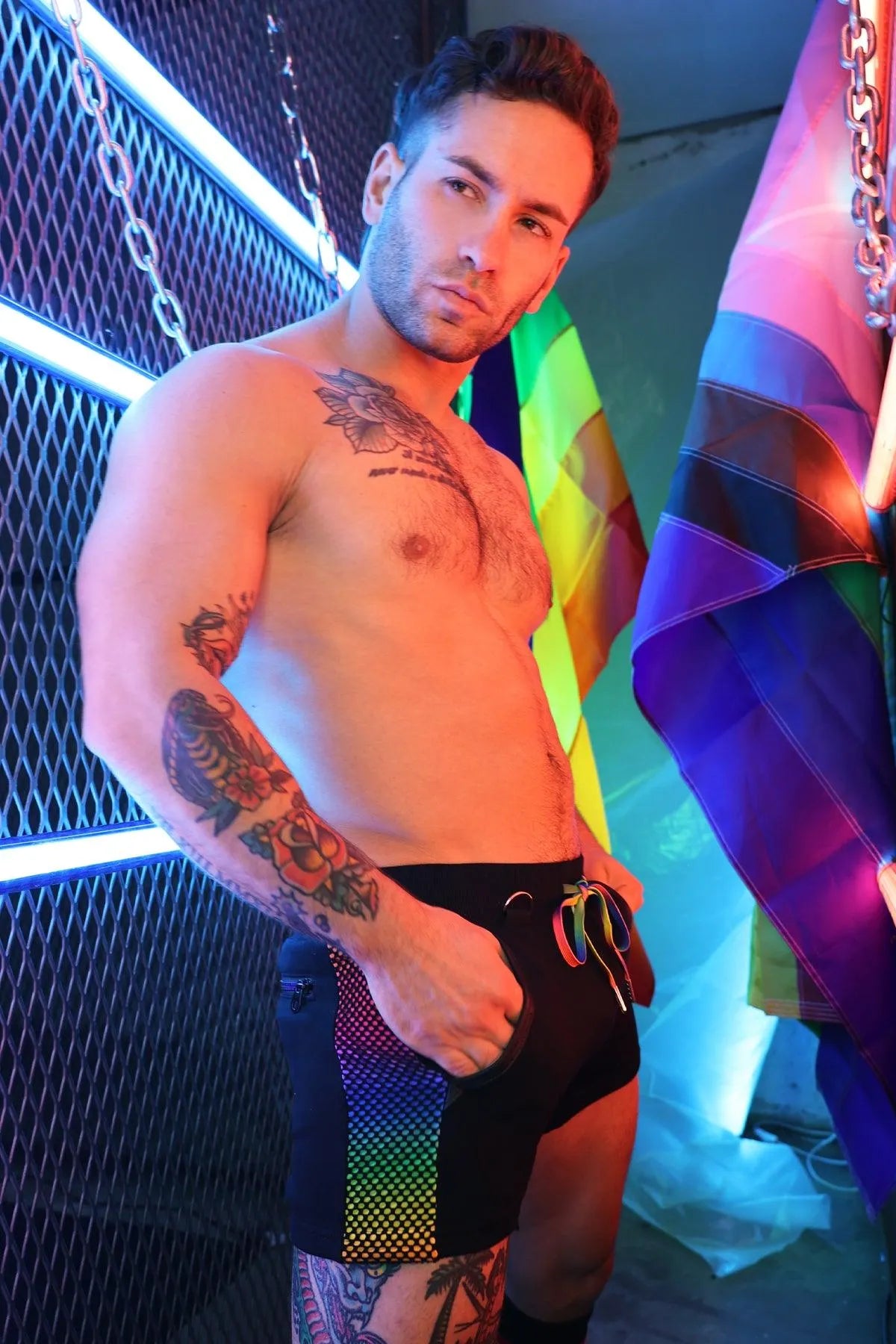 PRIDE EQ SHORTS - Take A Peek