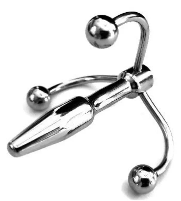 Stainless Steel Crown Penis Plug - Take A Peek
