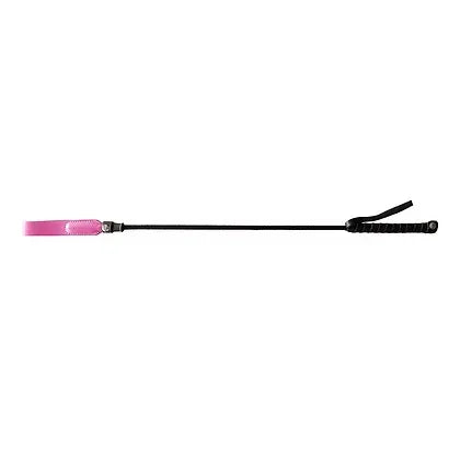 Rouge Pink Long Riding Crop Slim Leather Tip 24","14.00 - Take A Peek