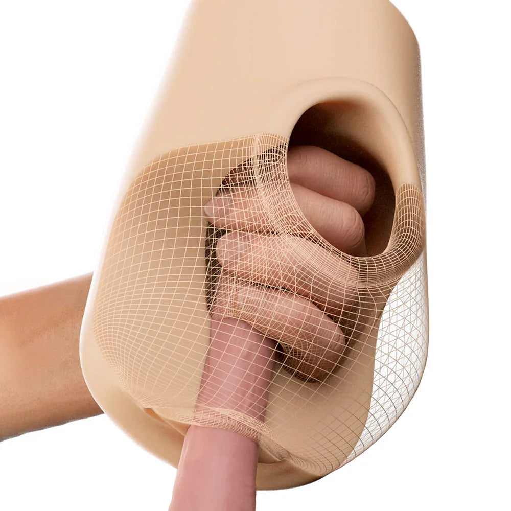 PDX Plus Pussy Pounder Squeeze Stroker - - Vagina Stroker - Take A Peek