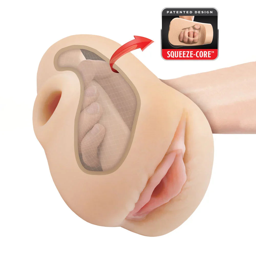 PDX Plus Pussy Pounder Squeeze Stroker - - Vagina Stroker - Take A Peek