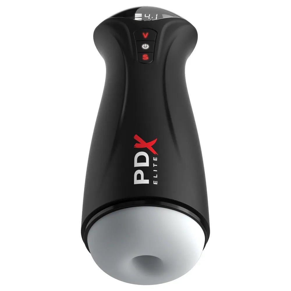 PDX Elite Fuck-Gasm - Flesh - USB Rechargeable Sucking & Vibrating Auto Stroker - Take A Peek