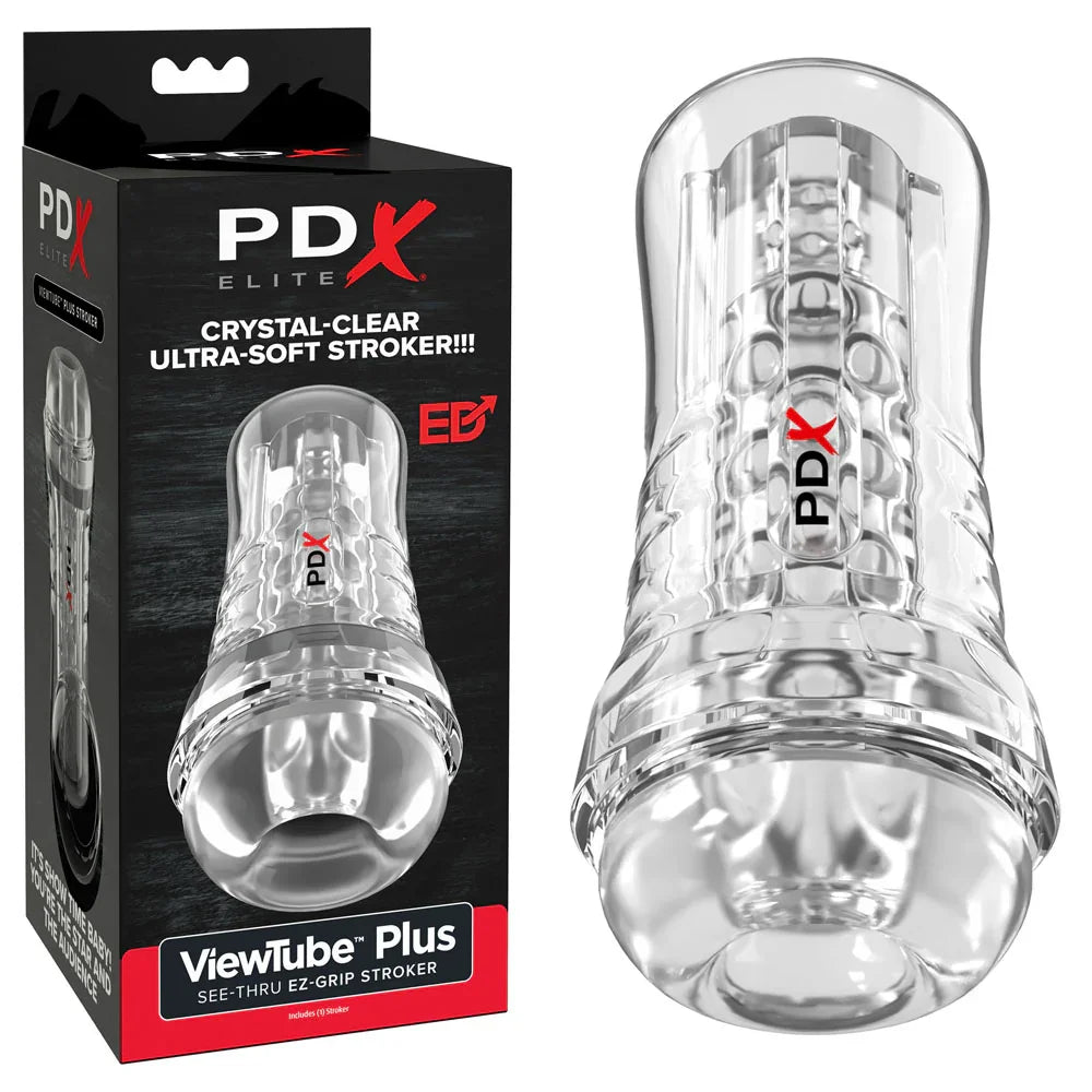 PDX Elite ViewTube EZ-Grip Stroker - Stroker - Take A Peek