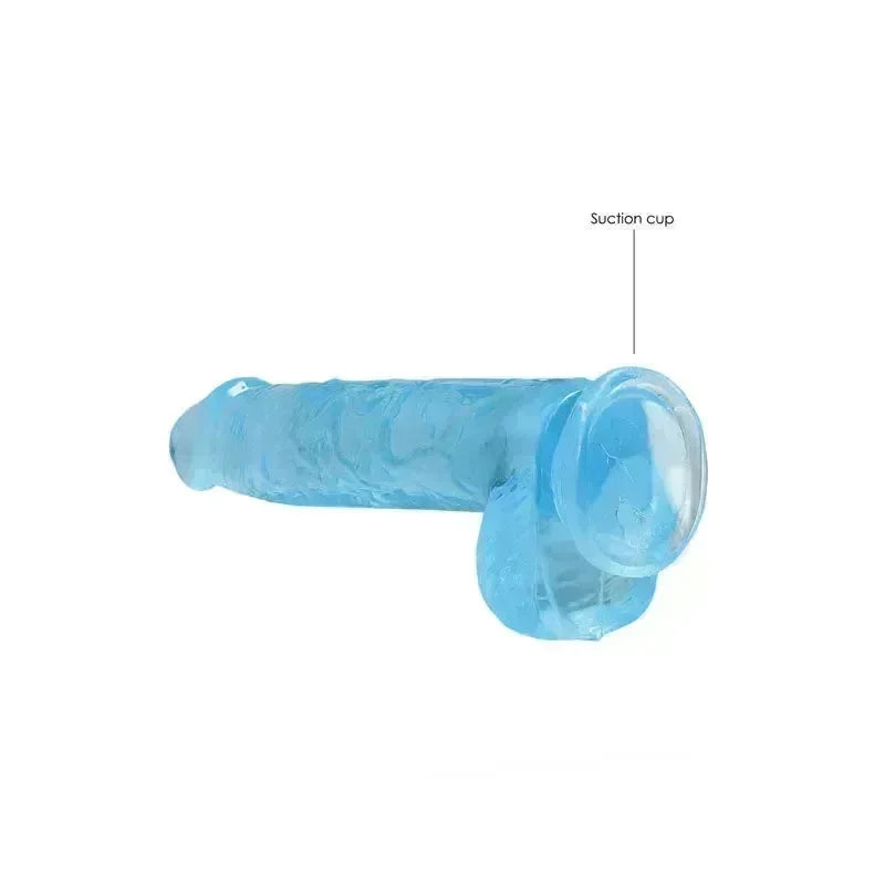 REALROCK 6'' Realistic Dildo With Balls - 15.2 cm Dong - Take A Peek