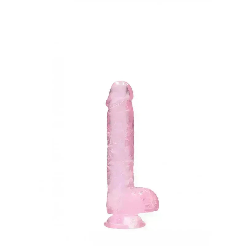 REALROCK 6'' Realistic Dildo With Balls - 15.2 cm Dong - Take A Peek