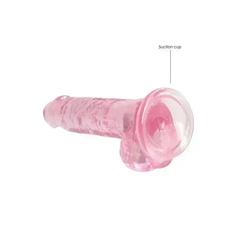 REALROCK 7'' Realistic Dildo With Balls - 17.8 cm Dong - Take A Peek