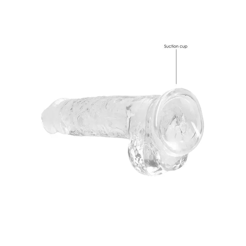 REALROCK 8'' Realistic Dildo With Balls - Take A Peek