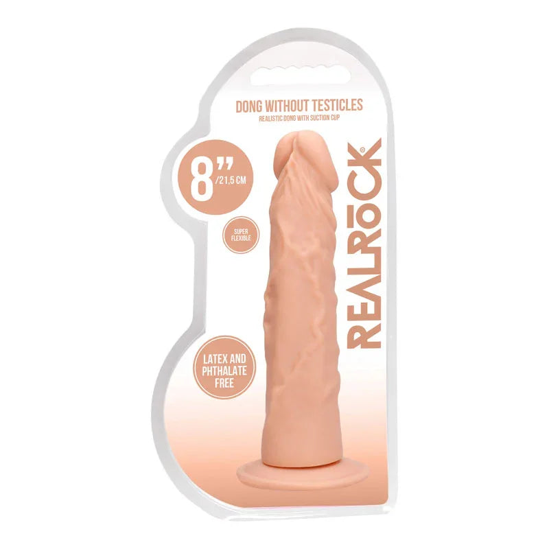 REALROCK 8'' Realistic Dildo - Flesh 20.3 cm Dong
