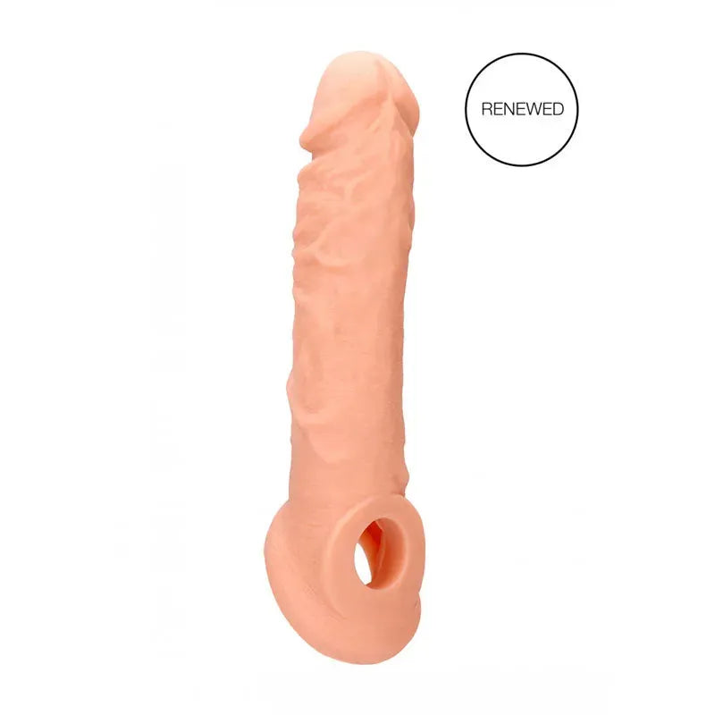 REALROCK 8'' Realistic Penis Extender with Rings - Take A Peek