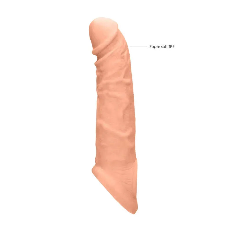 REALROCK 8'' Realistic Penis Extender with Rings - Take A Peek