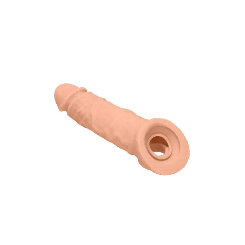 REALROCK 8'' Realistic Penis Extender with Rings - Take A Peek