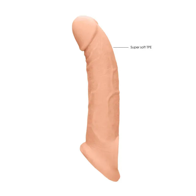 REALROCK 9'' Realistic Penis Extender with Rings - Take A Peek