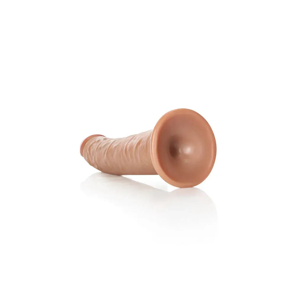 REALROCK Realistic Slim Dildo with Suction Cup - 20.5cm - Take A Peek
