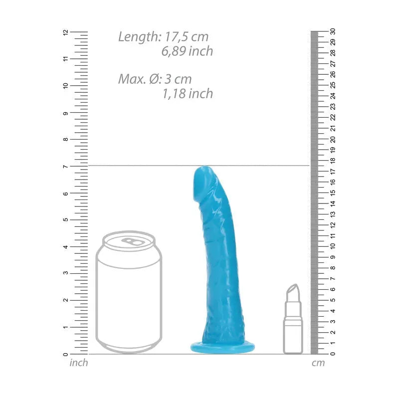 REALROCK 15.5 cm Slim Glow in the Dark Neon - - Take A Peek