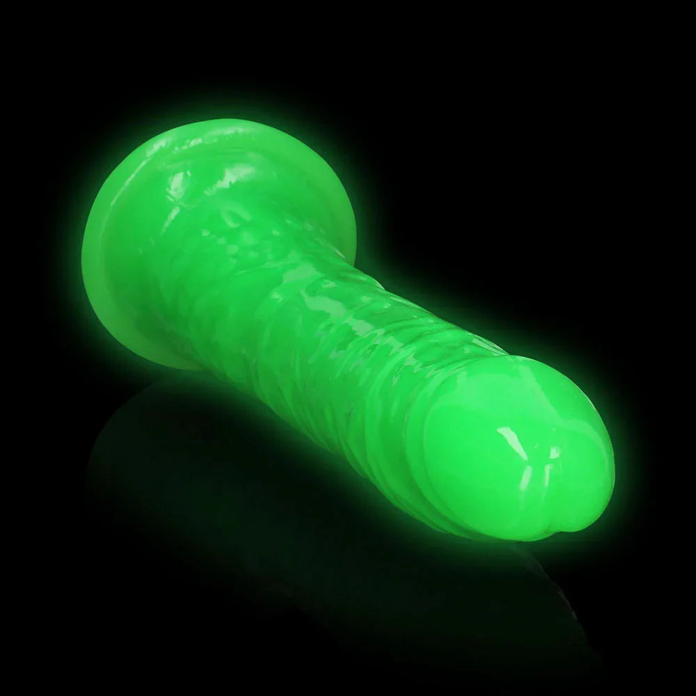 REALROCK 29 cm Slim Glow in the Dark Neon - - Glow in Dark 29 cm (11'') Dong - Take A Peek