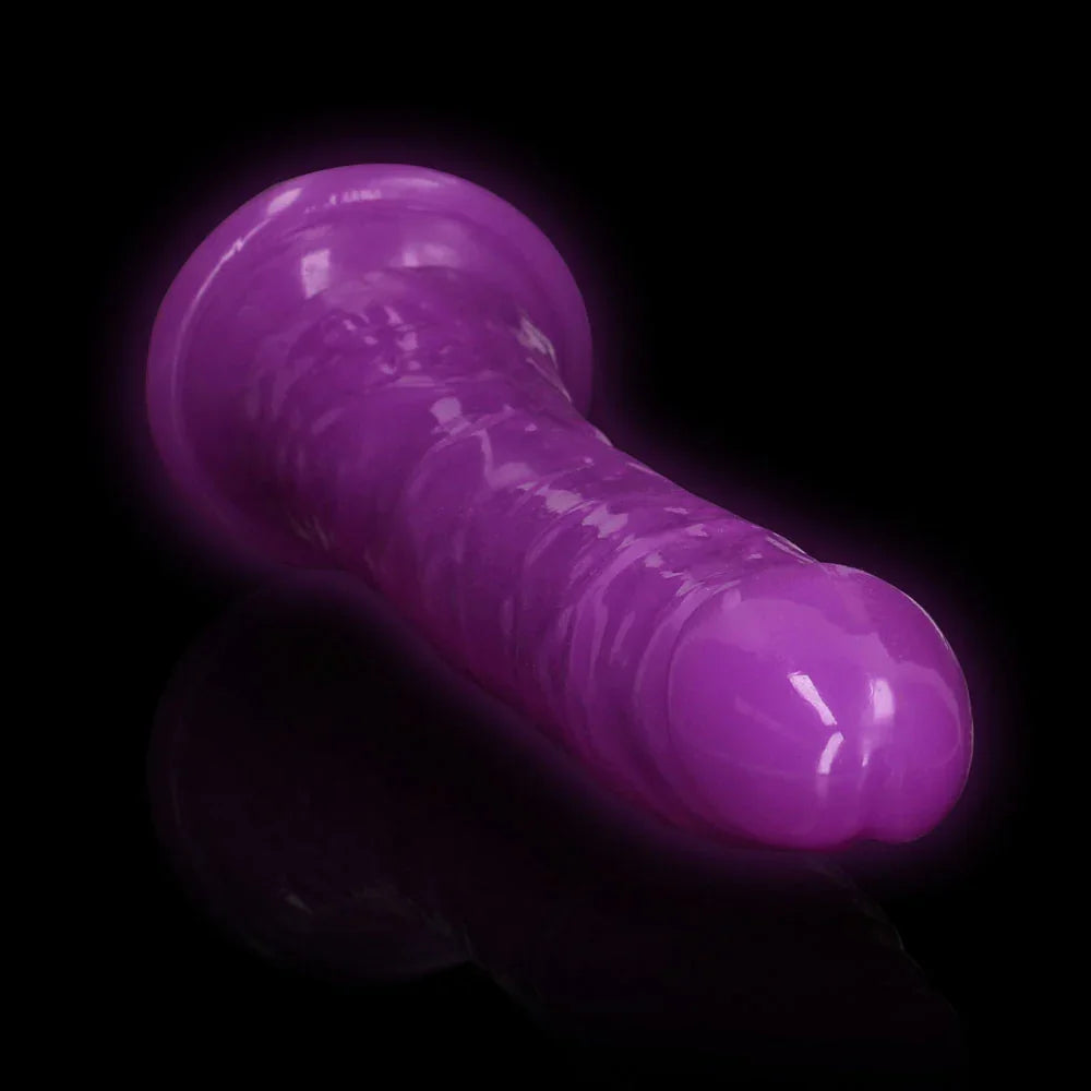 REALROCK 29 cm Slim Glow in the Dark Neon - - Glow in Dark 29 cm (11'') Dong - Take A Peek