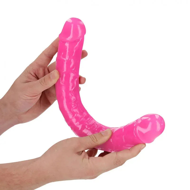 REALROCK 38 cm Double Dong Glow - - Take A Peek
