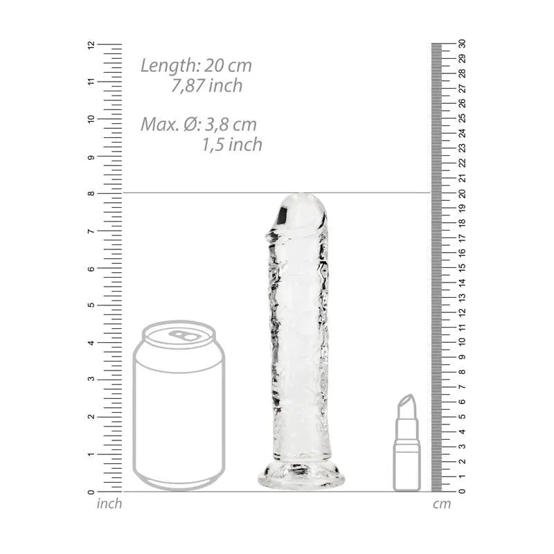 REALROCK 18 cm Straight Dildo - - Take A Peek