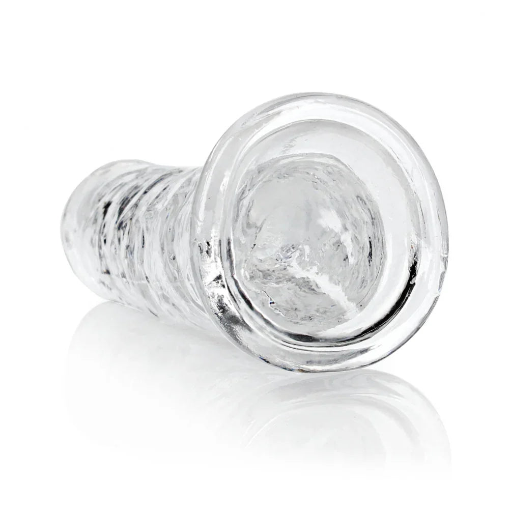 REALROCK 20 cm Straight Dildo - Transparent - Clear 20 cm (8'') Dong