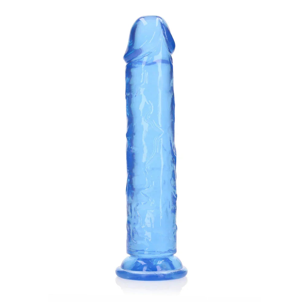 REALROCK 28 cm Straight Dildo - Blue - Blue 28 cm (10'') Dong