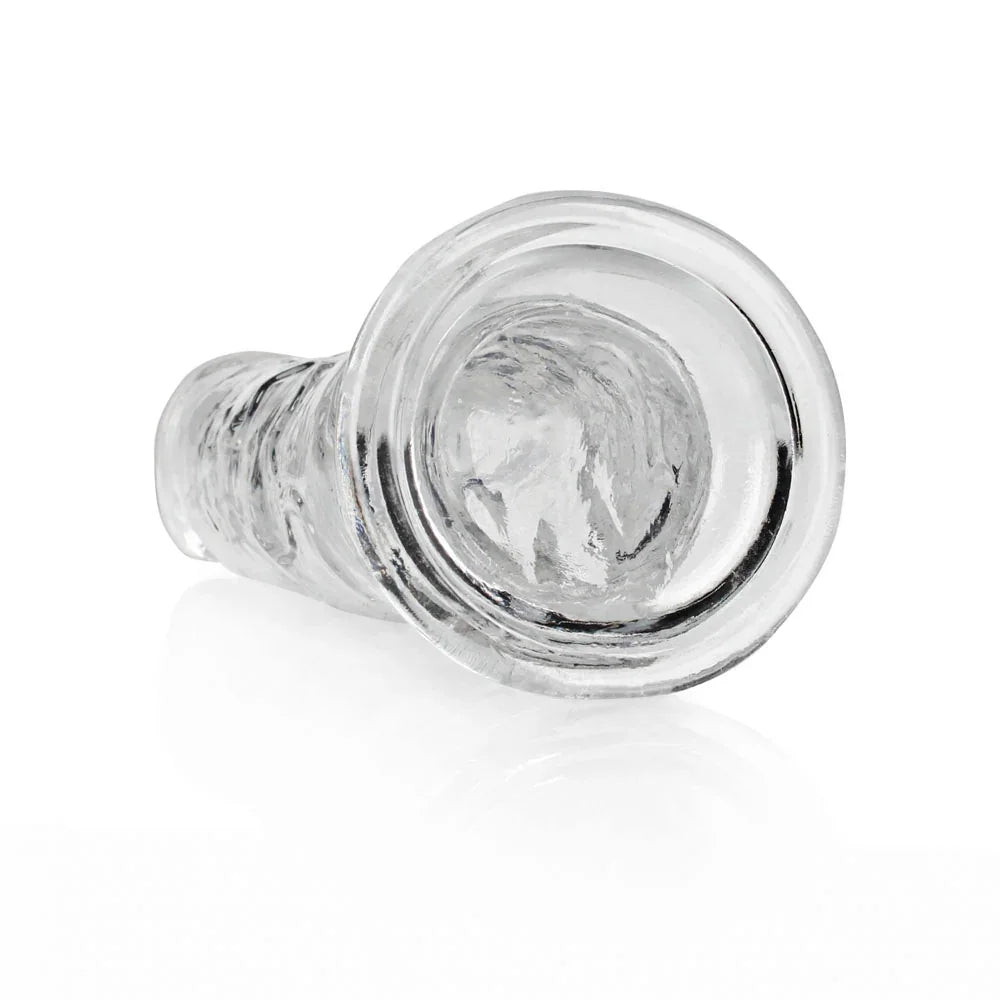 REALROCK 28 cm Straight Dildo - Transparent - Clear 28 cm (10'') Dong
