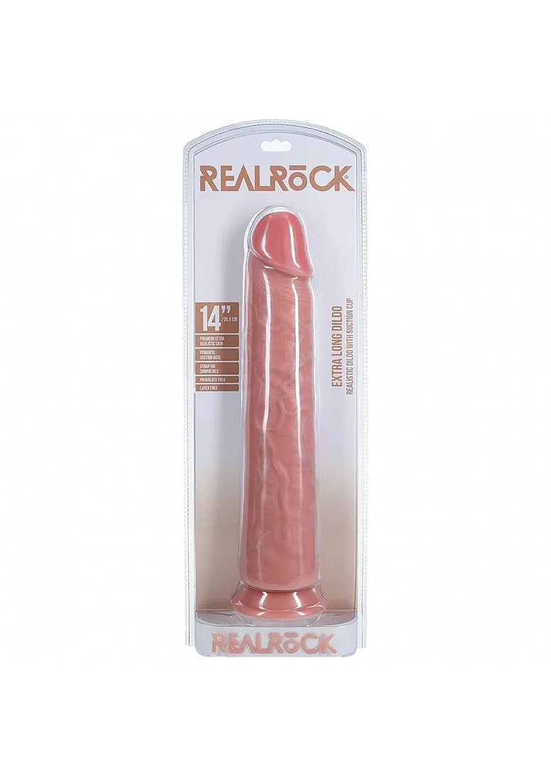RealRock- Extra Long No Balls 14" Inches - Take A Peek