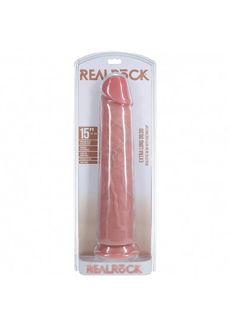 RealRock- Extra Long No Balls 15" Inches - Take A Peek