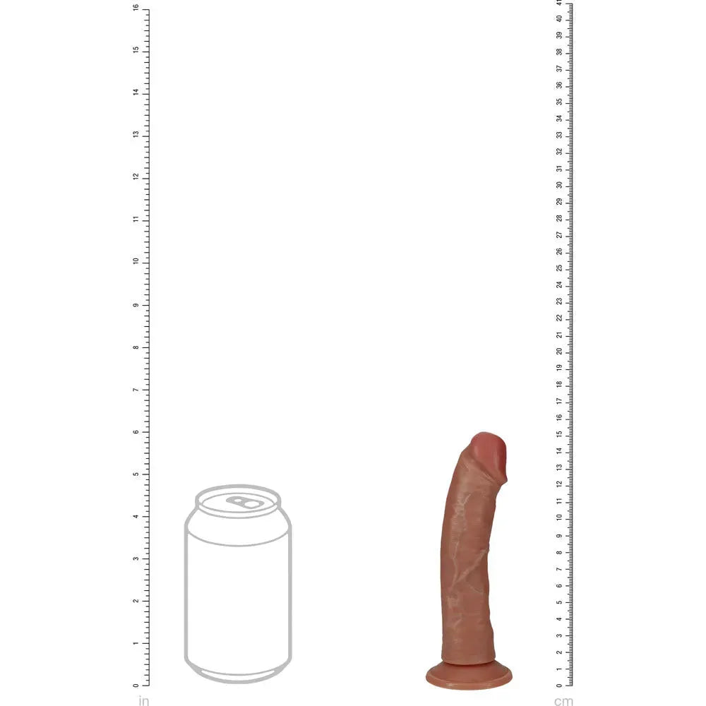 REALROCK 15cm Vibrating Cock - Tan - Take A Peek