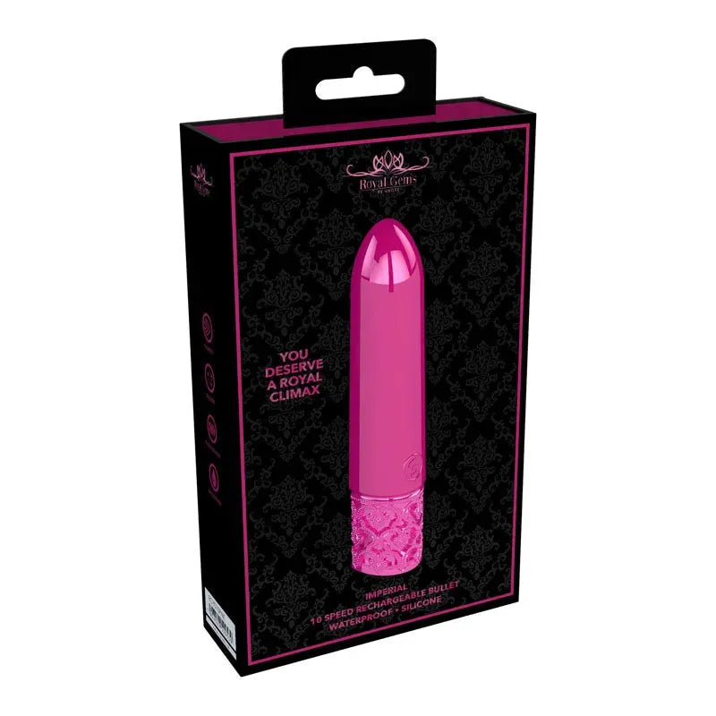 ROYAL GEMS Imperial - Silicone Rechargeable Bullet - Take A Peek