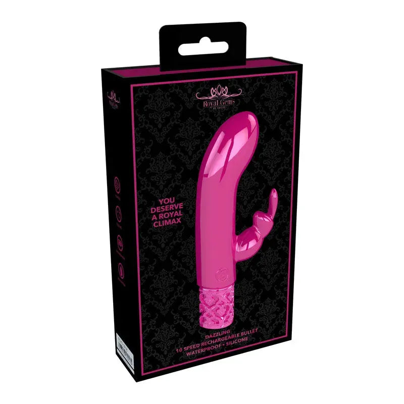 ROYAL GEMS Dazzling - Silicone Rechargeable Bullet - Take A Peek