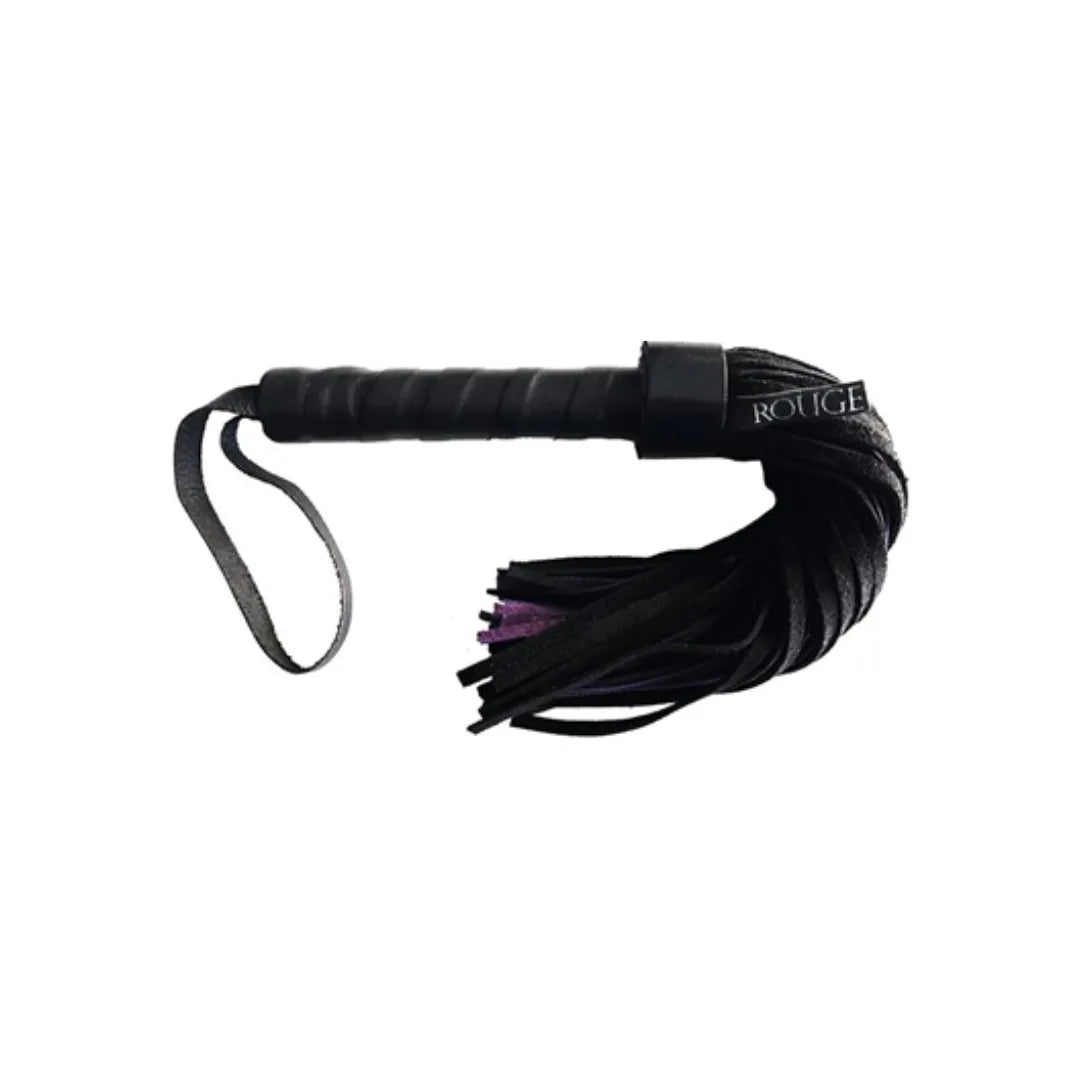 ROUGE SUEDE FLOGGER SHORT BLACK/PURPLE - Take A Peek