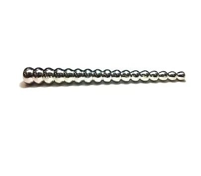 Stainless Steel Beaded Hollow Urethral sound - Take A Peek
